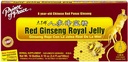 和平王子Red Ginsen Royal Jelly, 10瓶,0.34 f. oz. 每瓶“能量助推补充 ” Ginsen Shots to Go ,“支持 Body TMs 能源系统, 0.34 Fl Oz(10包)