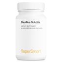 Supersmart - Bacillus Subtilis 每日3亿 CPU(高概率) - Spore Probiotic Super QQ 非GMO & Gluten Free - 60 Dr Capsules