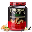 营养学 TRIPACT VAGAN蛋白粉 - 有机皮亚、水稻和南瓜蛋白、BCAAs和Glutamine 植物替代药物,促进肌肉恢复和豁免,花生酱和香草,20种