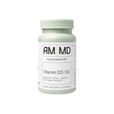 Amy Myers MD 维生素D3/K2 10,000 IU Capsules - Bone, Immune & Hormone健康支持的每日维生素补充 - 健康心智和放松援助 - 30 Capsules
