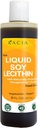 Kacia Pure Soy Lecithin Liquid | Vegan Lecithin 8 oz | 天然食品级乳化剂和烤材与巧克力的稳定剂 | Lecithin Soy 摩尔化在皮肤和头发化妆品创作中