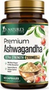 Ashwagandha 补编 - 2100mg Ashwagandha Capsule for Men & Men, Natural Antioxidant Support, Ashwa 根部提取, 外力冷静支持与黑辣椒, Vegan & Gluten Free - 60 Capsules