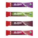 CLIF BLOKS - 能源厨师 - 4 Flavor Variety Pack - 非GMO - 植物食品 - 自行车和跑步的快速卡布 - 工作袋(2.1 Ounce Packet, 12 Counter)