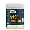 Nuzest - Pea蛋白粉 - Clean Lean蛋白, Premium Vegan Plant based, 乳品免费, Gluten Free, GMO Free, 自然甜化蛋白摇摆, 平滑香草, 20种服务, 1.1磅
