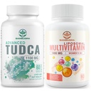 TUDCA 补编1100mg和 Liposomal 33-in-1 多维他明补编、高生物利用率补编、全面支持健康(第2包)