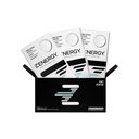 ZENERGY 能源口香糖 - Mint Flavor + 50mg Cafeine + 35% B6和 45% B12 维生素 → Vegan, 0 糖, 0 卡路里, 0 Gluten, 0 Aspartame, 非 GMO, 即时动作 → 3 Pack = 24 Counter
