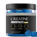 普通克里阿汀单水合物 Gummys-Creatine Gummys for Men and Women-Creatine Chews-Creatine Preworkout-Muscle Growth-Flavored Creatine-Sugar Free-Vegan