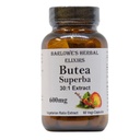 Barlowe的草药 Elixirs Butea Superba 摘录 30:1 | 600 mg Per Capsule | 泰国男性生命力草药 | 60 Vegan Capsules | 60  High 高氟化物含量 | Stearate-free, Glass Bottled