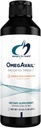 健康OmegAvail Smoothie的设计 - Omega 3 TG Triglyceride 鱼油乳化与DHA + EPA - 心血管+脑支持的液体补充,芒果桃花(43 services / 16oz)