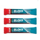 CLIF BLOKS - 能源厨师 - 带有25毫克咖啡因-非GMO的热带冲锋枪 - 工厂食品 - 循环和运行的快速燃料 - Workout Snack(2.1 Ounce Packet, 3 Counter)