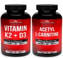 配有 D3 & 乙酰L- Carnitine 包的维生素 K2