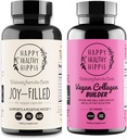 快乐健康 Hippie Vegan Collagen 构建器 w/Hyaluronic Acid & Joy-Filled Mood 支持