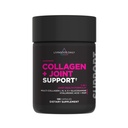 Livingood Daily Collagen + 联合支持,草药多科拉根 Peptides I III V X 含Hyaluronic Acid, 联合支持女性和男性, 毛皮钉, Keto & Gluten Free, 120 Capsules