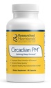 研究营养学 Circadian PM - 推广健康神经系统,Histamine反应与和平夜与L Theanine, 5 HTP, Valerian Root & GABA 补编(90 Capsules)