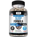 Kaya Naturals - 与梅拉托宁的睡眠支持公式 - 援助支持维他命补充剂 - 睡眠压力和Mood支持 - L - Tryptophan, Passion Flower, Ashwagandha and More (30 Counter)