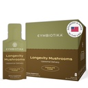 CYMBIOTIKA Liposomal 蘑菇补充品,配有狮子的马恩,土耳其的Tail,B-维生素,Cordyceps和Reishi 蘑菇, 免疫支持和能源补充品,巧克力软糖, 30 Pack