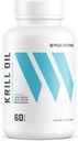 磷虾油(Krill Oil & Astaxanthin, Omega-3s),EPA & DHA, Fast Absorbing, 联合救济, 心脏健康(60人服务)