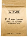 纯原始成分 DL- Phenylalanine 粉末( 8 oz) 总是纯, 无填充器或添加剂