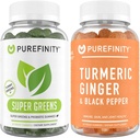 Turmeric Ginger Gummys + Super Greens Gummys Bundle 热水炉