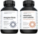 多活性镁片 & Curcumin软胶 - Potent & Biovacted, Active Curcumin Softgels 标准化为95%的四氢曲霉素[1-Month供应]