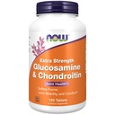 现在食品补充品,Glucosamine & Chondroitin 额外强度,硫酸盐形式,120平板