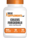 Bulk Assupports.com Coleus Forskohlii Capsules - Forskolin Capsules - Forskolin Capsules - 草药补充,Gluten Free,每服务1卡普勒,60卡普勒斯(Pack of 1)