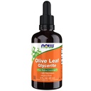 现在食品补充品,橄榄叶甘油液体,18% Oleuropein, Dropper Including, Free Rightial Scavenger *, 2-Ounce