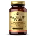 Solgar Gentle Iron 25mg, 90 蔬菜罐头 - 能量,正常的红血球生产 - 胃上的温柔 - 非GMO, Vegan, Gluten Free, Dairy Free, Kosher - 90 服务