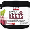 FORCE FACTOR 总 Beets 超级食品 甜菜根粉2-Pack,硝酸盐支持流通,血液流动,硝酸盐,能源,耐力,Stamina,心血管心脏健康补充,60种服务