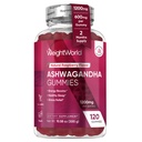 Wight World Ashwagandha Gummys for Women and Men 1200mg - 120 Gummys (2-Month Supply) - Ashwagandha 补充 Gummys for Energy Boster, 健康睡眠与压力救济 - Vegan & Gluten - Free