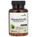 未来生物素 维生素K2 + D3,120卡普尔