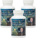 BOB's Best Coral Calcium Supre I 100%纯度 海洋珊瑚,74 Trace Minerals,1000 mg I 90 capsules, pack of 3
