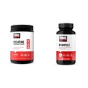 60 服药和维生素B 复合体 60 Capsules Bundle 肌肉增益、力量、能量和快速恢复