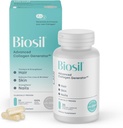 Biosil Collagen助推剂补充剂 - 30 Capsules原件 - 皮肤、毛发、钉子和联合体的专利 ch-OSA激活剂 - 支持自然生产 - 15天供应