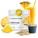 Lymph Go - 女性和男性的Lymphatic排水补充剂 - Lymph系统支持 - 与Bromelain, Echinacea, Burdock Root, Dandelion, Rutin, Kelp & More - 4.06 Oz - 30 services - 热带火焰