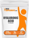 bulk substances.com Hyaluronic酸粉 - 如Hyaluronate钠,Hyaluronic酸补充剂 - 食品品级,Gluten免费 - 每服215毫克,10g(0.35 oz)(包1)
