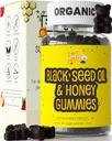 Siraj 有机黑种子油胶 w/Honey & 15% Thymoquinone 用于免疫支持的多维他明, 压力救济 Gummy 维生素 | Turmeric, 苹果苹果苹果苹果醋, 多维他明 Gummys