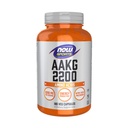 Now Sports AAKG 2200, Arginine, 能源生产,180 Veg Capsules