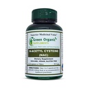 绿色有机补充物的N-乙酰丙烯(NAC),90 VCaps,高吸附性,非GMO,Gluten-free QQ平衡免疫系统与支持健康(Pack of 1)