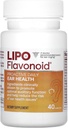 Lipo-Flavonoid撰写的《积极的每日耳朵健康补编》,促进长期并支持最佳审计功能和认知健康,40个卡普莱特