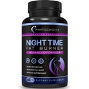 女子夜间减重药丸-碳障碍剂 Appetite Night Time Wight Loss for Women-Carb Blocker Appetant 配有美拉图宁-脂肪燃烧剂的饮食药丸,快速适用于美国女子夜间代谢药丸 Booster-Made