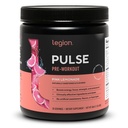 LEGION Pulse Pre Workout - 所有天然氮氧化物预处理饮料给布尔斯特能量,Creatine自由,自然甜化,Beta Alanine,Citrulline,Alpha GPC(Pink Lemonade)