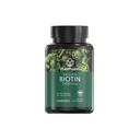 植物聚变 Vegan 生物素,男女生物素精(5000mcg),天然毛皮和直肠维生素,120 Vegan Capsules