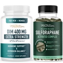Sulforaphane Complex & 400mg DIM 增强女性雌激素平衡的补编 高级微珠 荷尔蒙平衡补编(60种服务) 超强DIM(90种服务)