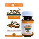 Nano Curcumin - 30 Capsules - 纳米技术增加吸收率高达99.9%,促进消化系统,释放胃气并美化皮肤