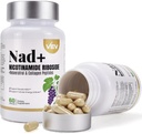 VEV NAD Capsules - Nicotinamide Riboside, 多科拉根,CoQ10 - NAD Skin 补充 60 Capsules*2