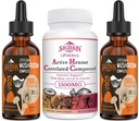 1500 MG Liposomal 活性 Hexose Corl相关补充 120 SoftGels Bundle 与 2000 MG Liposomal 蘑菇复合体 滴水 60 服务