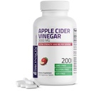 Bronson Apple Cider Vinegar 3000 MG / service extrastruction - 非GMO, 200 蔬菜片