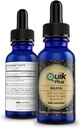 QuikPlus 成人液体矿物补充剂 — Vegan, Gluten-Free, All Natural, 高度生物可用 — 2 oz瓶(硅)