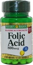 自然丰产酸800 mcg 石板 最大强度250 ea(包5)